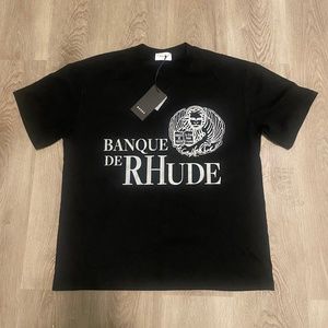Men’s Rhude Shirt Black Size Small